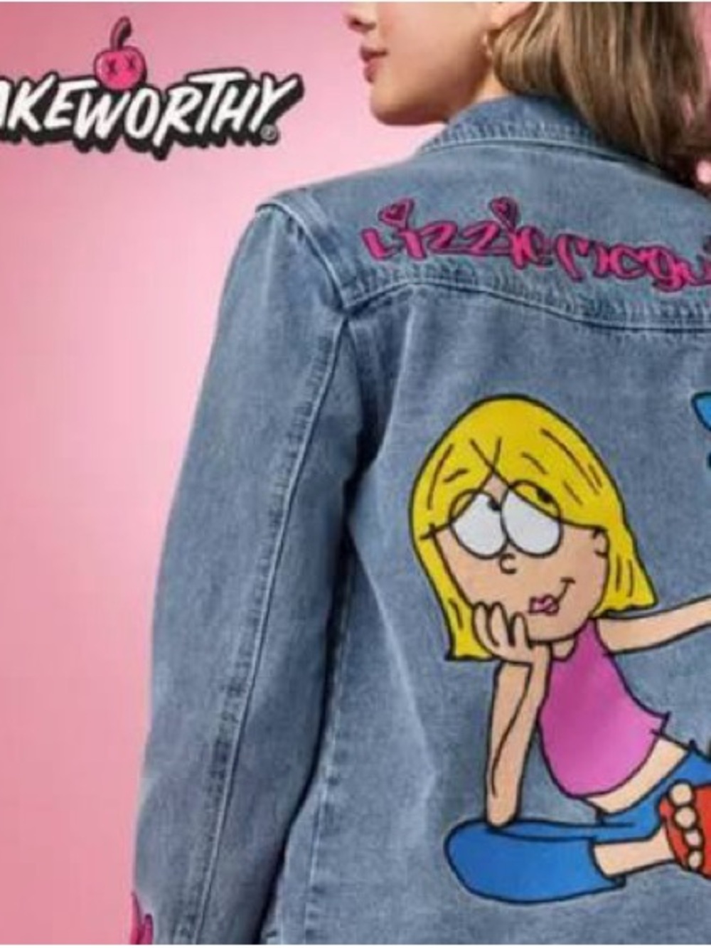 NWT Cakeworthy Lizzie McGuire Denim Jacket XXL